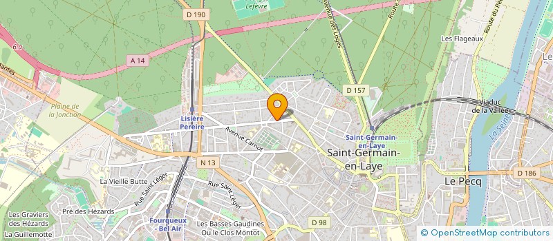 localisation de l'entreprise CURTIS COWEN RESIDENCES  SAINT-GERMAIN-EN-LAYE