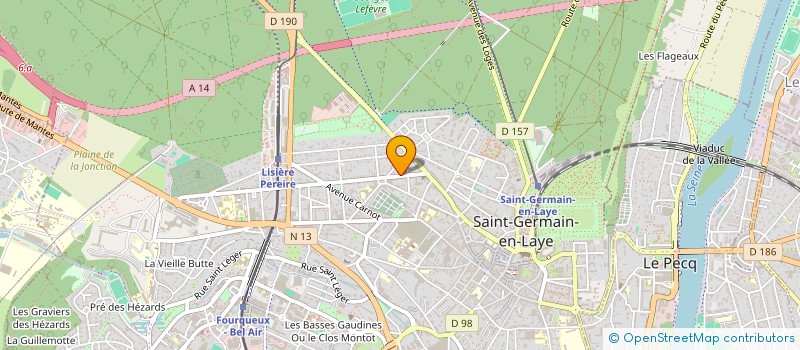 localisation de l'entreprise CURTIS COWEN VEXIN  SAINT-GERMAIN-EN-LAYE