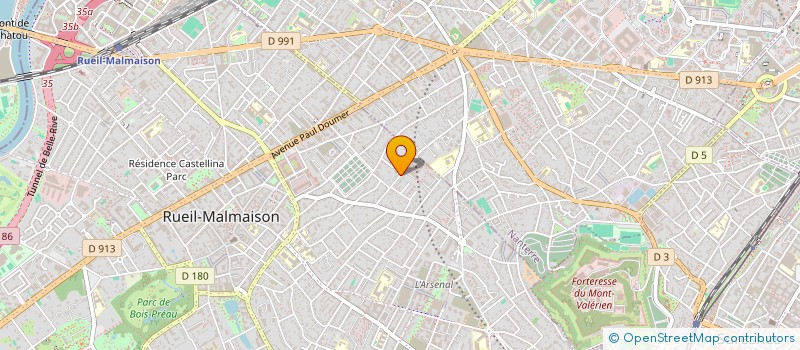 localisation de l'entreprise CURUETXEA à RUEIL-MALMAISON