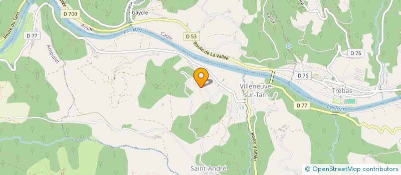 localisation de l'entreprise CURVALLE D'HIER A AUJOURD'HUI  CURVALLE