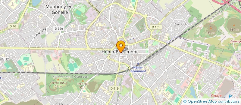 localisation de l'entreprise CUSCHERA à HENIN-BEAUMONT