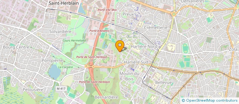 localisation de l'entreprise CUSCO  SAINT-HERBLAIN