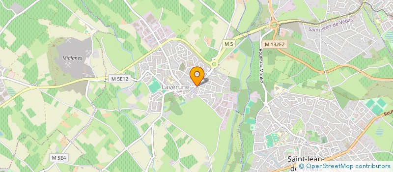 localisation de l'entreprise CUSCO  LAVERUNE