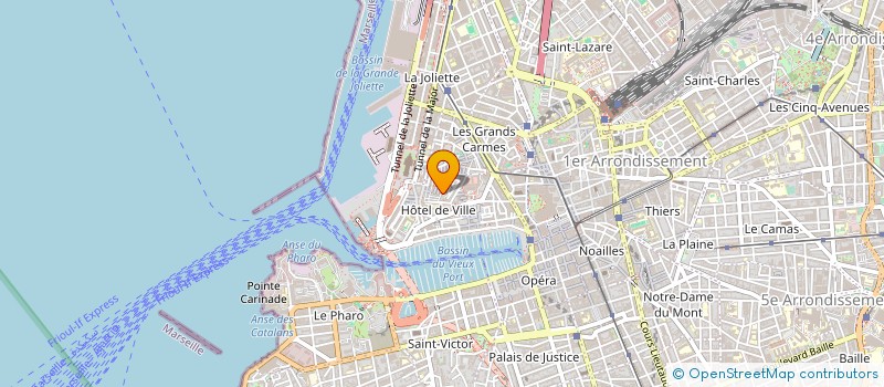 localisation de l'entreprise CUSHTEA à MARSEILLE