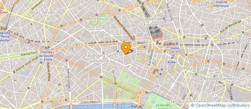localisation de l'entreprise CUSMOZ  PARIS