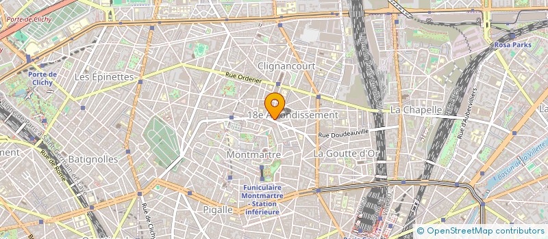 localisation de l'entreprise CUSTINE LIVRES  PARIS