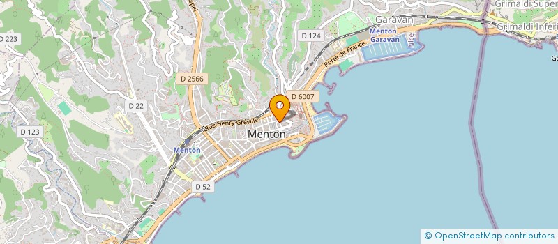 localisation de l'entreprise CUSTOM  MENTON