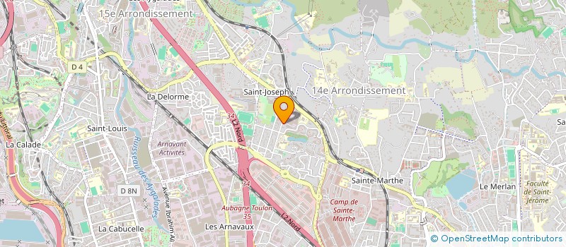 localisation de l'entreprise CUSTOM ARENA à SEPTEMES-LES-VALLONS