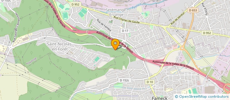 localisation de l'entreprise CUSTOM BROTHERS à HAYANGE