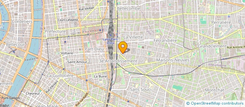 localisation de l'entreprise CUSTOM & COMPAGNIE  LYON