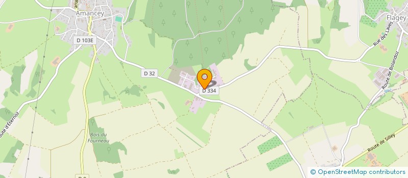 localisation de l'entreprise CUSTOM GARAGE 25  AMANCEY