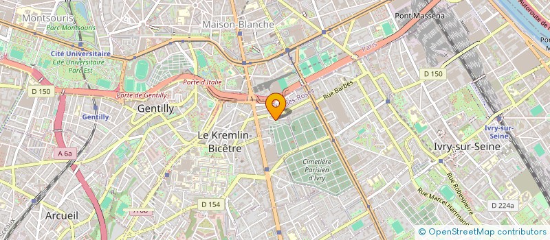 localisation de l'entreprise CUSTOM MY ART  LE KREMLIN-BICETRE