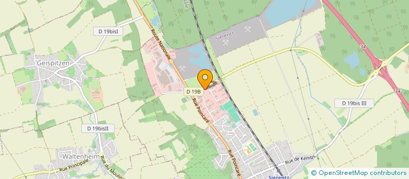 localisation de l'entreprise CUSTOM PARTNER SERVICES  SIERENTZ