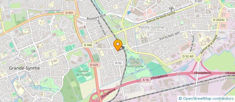 localisation de l'entreprise CUSTOM59 à DUNKERQUE