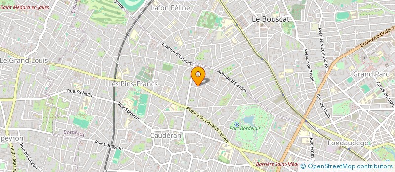 localisation de l'entreprise CUSTOMER SPOT  BORDEAUX