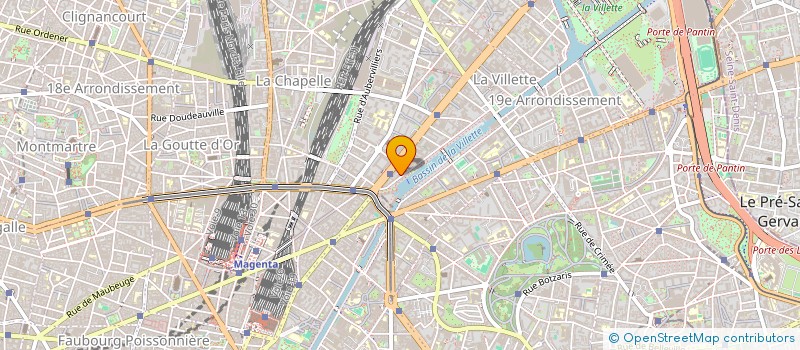 localisation de l'entreprise CUSTOMERS INSIDE  PARIS