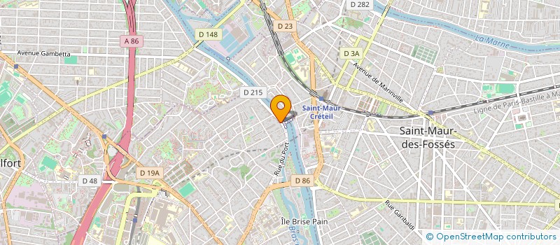 localisation de l'entreprise CUSTOMEYES à CRETEIL