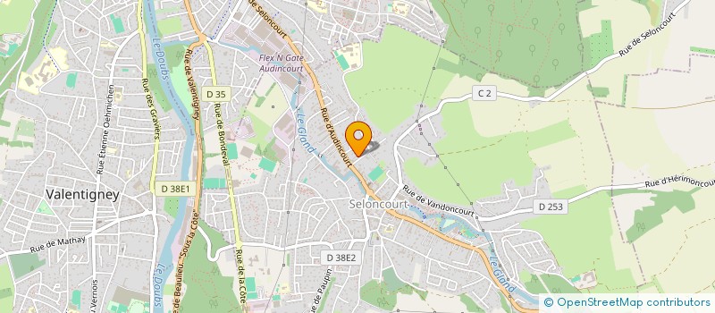 localisation de l'entreprise CUSTOMIZED CERAMIC COATING  BONDEVAL