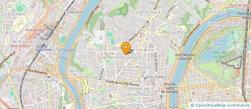 localisation de l'entreprise CUT & COURT à LYON