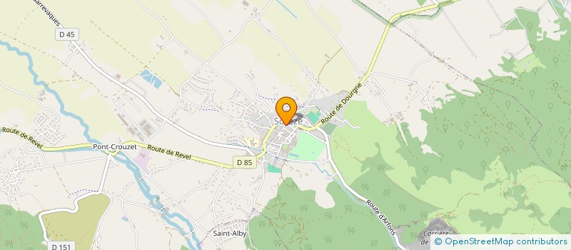 localisation de l'entreprise CUT FINGER  TOULOUSE