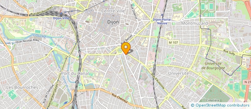 localisation de l'entreprise CUT MARKET à DIJON