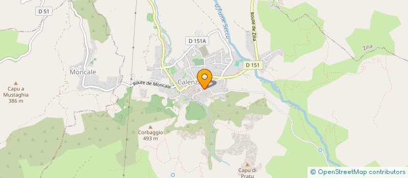 localisation de l'entreprise CUTALLELU à CALENZANA