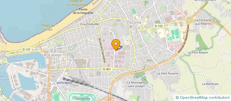 localisation de l'entreprise CUTBACK WORKS à SAINT-MALO