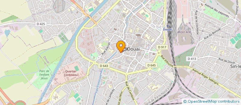 localisation de l'entreprise CUTINEDGE CONSULTING à DOUAI