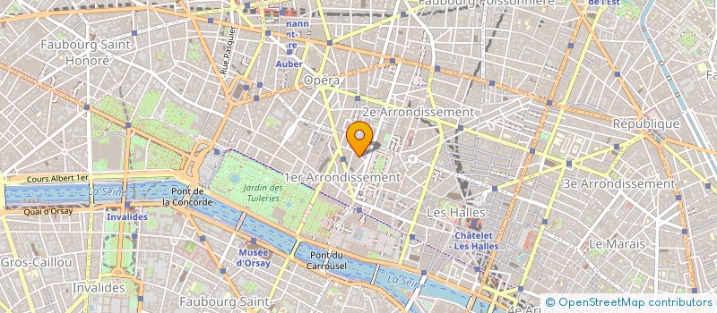 localisation de l'entreprise CUTS à PARIS