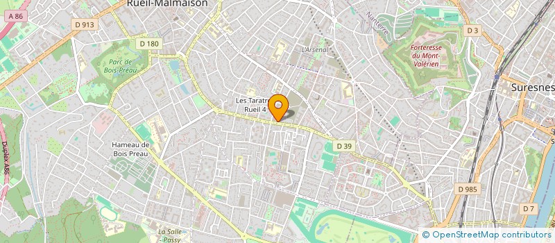 localisation de l'entreprise CUTSHOP à RUEIL-MALMAISON