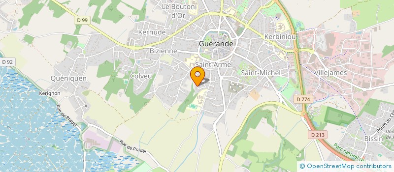 localisation de l'entreprise CUTULI PARTICIPATIONS  GUERANDE