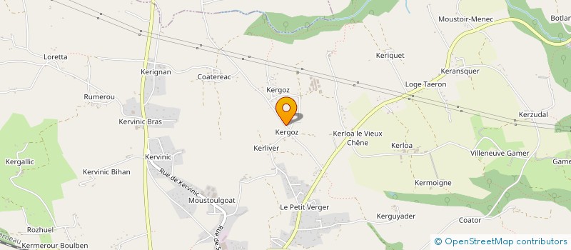 localisation de l'entreprise CUTULLIC à BANNALEC
