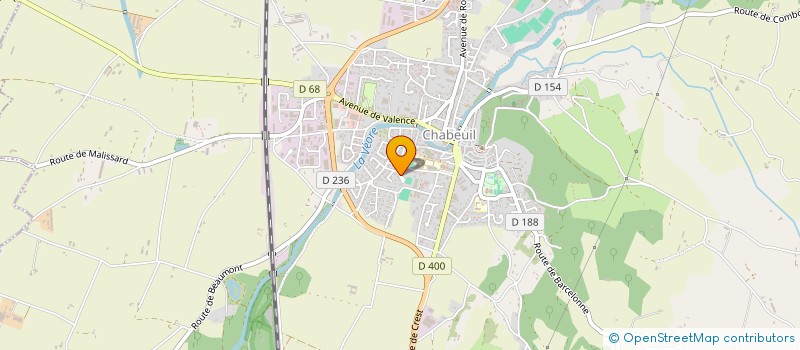 localisation de l'entreprise CUU MON VIET VO DAO DROME à CHABEUIL