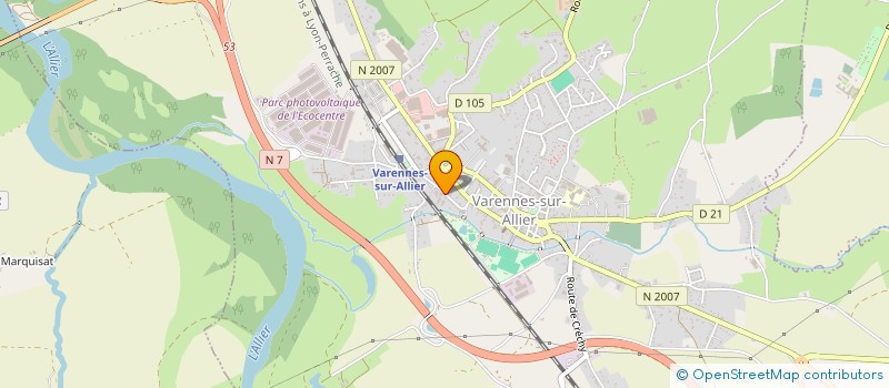 localisation de l'entreprise CUU MON VIET VO DAO VARENNES-SUR-ALLIER à VARENNES-SUR-ALLIER