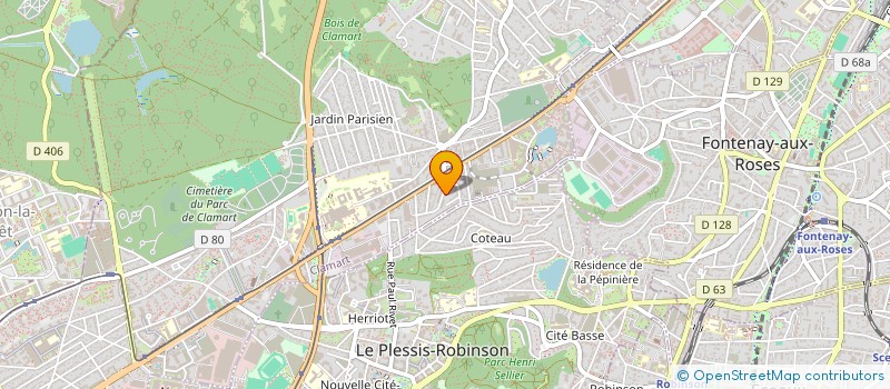 localisation de l'entreprise CUVEE ASTRALE  CLAMART