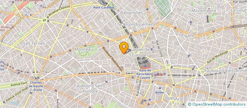 localisation de l'entreprise CUVELAGE IMPERMEAB REVETEMENT ETANCHEITE à PARIS