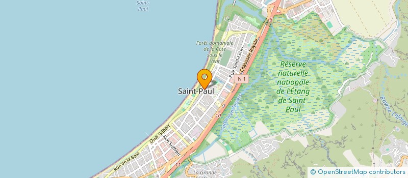 localisation de l'entreprise CUVELIER à SAINT-PAUL
