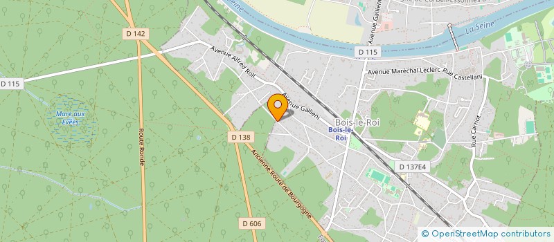 localisation de l'entreprise CUVES CLEAN SERVICES  BOIS-LE-ROI