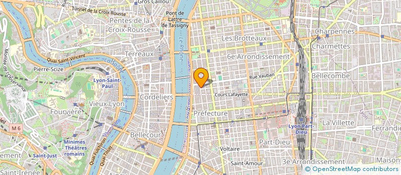 localisation de l'entreprise CUVIER-BARRIER à LYON