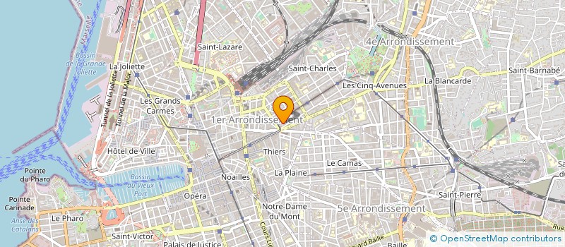 localisation de l'entreprise CUVILLIER C ET CERMOLACCE I à MARSEILLE