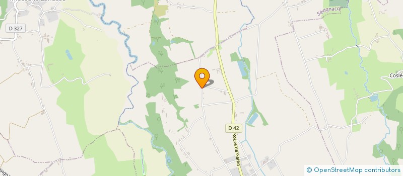 localisation de l'entreprise CUYAUBE CONSTRUCTIONS  SEVIGNACQ