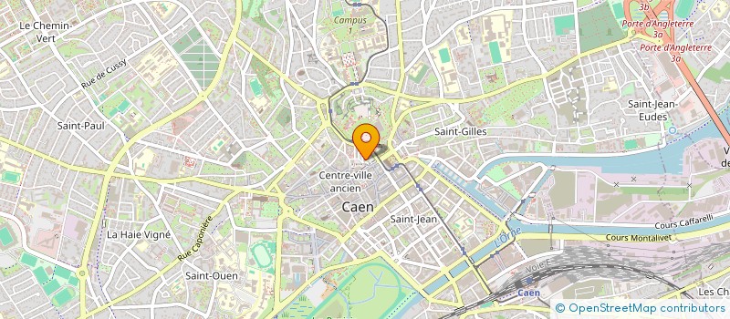 localisation de l'entreprise CUZON - DEL MONTE à CAEN