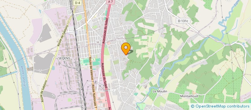 localisation de l'entreprise CV ASSURANCE COURTAGE à LYON