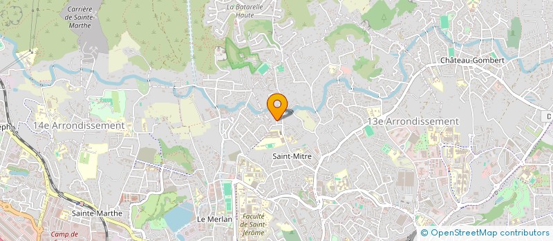 localisation de l'entreprise CV CALISTO RENOVATION  MARSEILLE