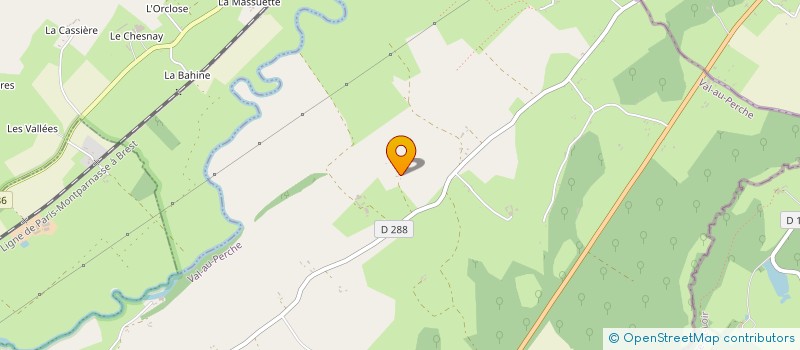 localisation de l'entreprise CV CHOUANARD à VAL-AU-PERCHE
