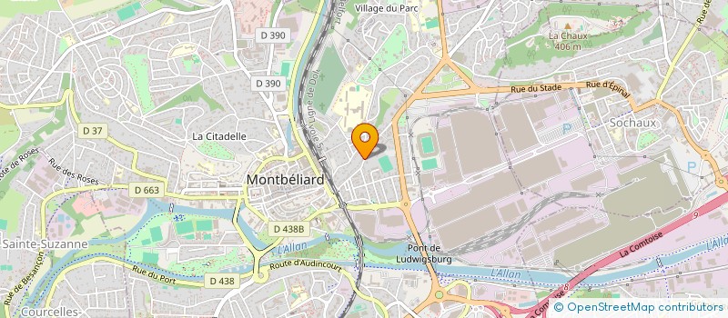 localisation de l'entreprise CV CONSEIL à SAINT-RAPHAEL