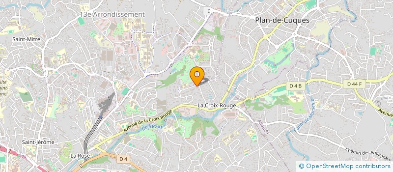 localisation de l'entreprise CV CONSULTING  MARSEILLE