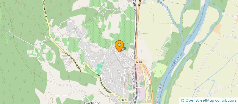 localisation de l'entreprise CV DISTRIBUTION à BOURG-SAINT-ANDEOL