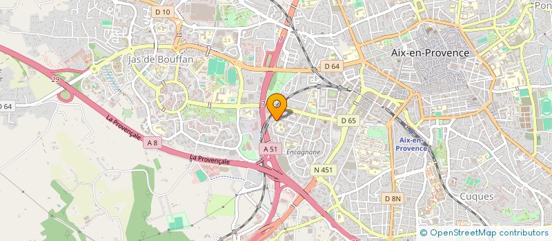 localisation de l'entreprise CV ELEC à AIX-EN-PROVENCE