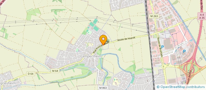 localisation de l'entreprise CV WILSON  LAMPERTHEIM